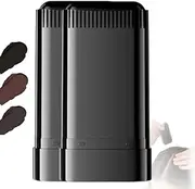 Portable Hair Dye Comb for Gray Hair Coverage, 2-in-1 Waterproof and Sweat-Proof Stick, Touch-Up for Women & Men, Ultimate Dye Stick for Gray with Built-In Comb, Gift Give to Mom and Dad(2pcs Black)