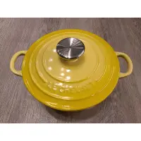 在飛比找蝦皮購物優惠-Le Creuset 18公分圓形鑄鐵鍋  燉鍋 滷鍋 湯鍋