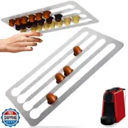 Impresa Stainless Steel Coffee Capsule Holder Compatible with Nespresso Pods,