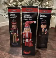 Special Edition SNAP ON TOOLS NUTCRACKER collection 16”wooden 3set NEW