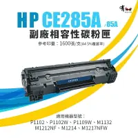 在飛比找樂天市場購物網優惠-【有購豐】HP 惠普 CE285A／85A 副廠黑色相容碳粉