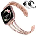 Replacment Wrist Strap For Fitbit Versa 4/3/Sense 2/Sense Band Stainless Steel