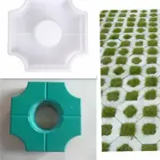 Path Maker Plastic Brick Mold Middle Hole Shape Garden Concrete Walkway Molds