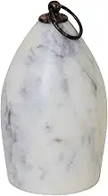 J.Elliot Nessa Door Stop, 14x9cm, White Marble