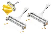 2Pcs Adjustable Thickness Cheese Slicer With 2 Replacement Stainless Steel Cutting Wires