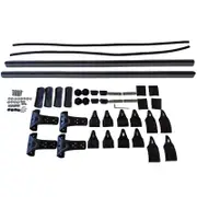 1450mm Roof Racks Aluminium Adjustable Cross Bars Fit For Toyota Hilux Landcruiser For Ford Ranger Falcon For Mitsubishi Triton