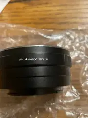 Fotasy NACY Contax Zeiss X E-Mount Camera Adapter C/Y-E - New