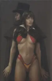 VAMPIRELLA/DRACULA: UNHOLY #1 (CELINA EXCLUSIVE VARIANT)(2021) ~ Dynamite