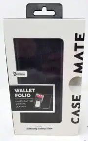 Case-Mate Leather Wallet Case Folio for Samsung Galaxy S20+ / S20 Plus