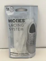 Hickies 2.0 Elastic Responsive Lacing System 14 Laces Translucent