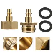 2 Pcs Quick Connector Connecting Hose Expanding Joint Male Adaptor