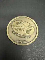 AFL ESSENDON BOMBERS MICHAEL LONG THE LONG WALK DREAMTIME AT THE G MEDAL - SDNR