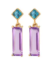 Tiramisu 14K 3.74 ct. tw. Gemstone Earrings
