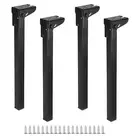 4x Folding Table Legs Heavy Duty Iron 27.6" Height Laptop Desk Foldable Legs