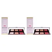 Pupa Milano Zero Calorie Chocolate Highlighter Palette - 001 Cherry Chocolate - Pack of 2 For Women 0.315 oz Highlighter