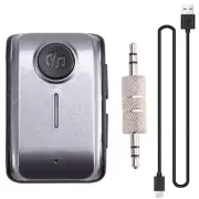 Bluetooth 5.3V Car Receiver Car AUX 3.5mm Bluetooth Adapter Speaker Audio1408