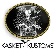 Baphomet Belt Buckle - Satanic Occult Witchcraft Art Belt Buckle - 17