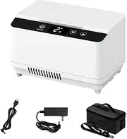 Car Medication Fridge Diabetic Portable Insulin Cooler Refrigerator Outdoor Medical Organize Cooling Box with LED Display and Battery 230x145x145mm
