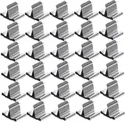 SEWOART 100Pcs Candle Wick Tabs Metal Stands Durable Candle Wick Fixators for DIY Candle Making Supplies Reusable Safe for Candle Wicks