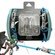 Cord and Rope Cinch Tool with Roller-Cam Tech, Secure Tie Down Tool, 6-Pack Includes Accessory & Carry Case One Set