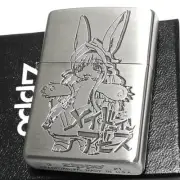 Made In Abyss Nanachi Oil Lighter Double Sided Etching Zippo Oil Lighter MIB