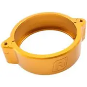 Aeroflow 4" Billet Intercooler Clamp Replacement Gold Clamp - AF59-2640G