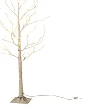 Gerson International 4ft High Electric Birch Tree With Mini Led Ligh