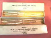 4 E LEITZ HEMOGLOBIN COMBINATION PIPETTES 94563