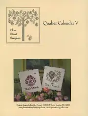 Plum Street Samplers - OOP - 2007 - Quaker Calendar V