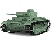 MRY-SFW Army Tank 1/87 HO Scale Military Model Kit Pz.Kpfw.III Ausf.L