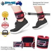 Farabi Ankle Strap D-ring Pulley Cable Attatchment Weight Lifting Gym Training