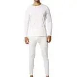 在飛比找遠傳friDay購物優惠-ViCherub 2022男保暖內衣長褲白色套裝(預購)
