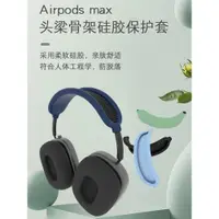 在飛比找ETMall東森購物網優惠-適用于蘋果AirPods Max橫頭梁架保護套max頭戴式藍