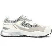 Pepe Jeans London Womens Dave Evolution Running Style Sneakers White