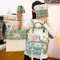 在飛比找ETMall東森購物網優惠-New portable backpack womens c