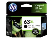 Genuine HP 63XL Black Ink Cartridge F6U64AA 480 pages