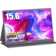 Mgitecy 15.6" 1080P USB C HDMI Travel Portable Monitor