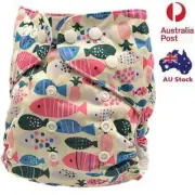 Baby Girl Modern Cloth Nappies Nappy Baby Pants Cloth Diaper With Liner(D163)