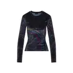 [Etro] Etro-Blue Jersey Top-Donna XS STAND