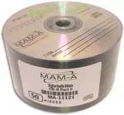 50-Pak MAM-A (Mitsui) DIGITAL-AUDIO CDR-DA Logo-top 80-Min CD-R's, #11121
