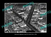 OLD LARGE HISTORIC PHOTO WESTWOOD CALIFORNIA AERIAL VIEW OF THE TOWN c1936