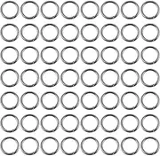 Happyyami 100Pcs Connection Rings for Fishing Accessories Durable Rings Inner for Hard Baits and Hooks