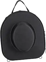 Perfeclan Cowboy Hat Storage Box Felt Hat Box EVA Outdoor Handbag Durable Carrier Carrying Handle Hat Holder Travel Hat Case for Fedora Hat Boater Hat