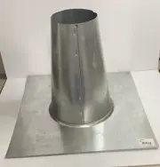Cone roof flashing 4” flat hart & cooley 4RTF 016118