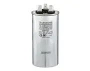 NEW - 35+5 MFD 440 Volt Round Run Capacitor 35/5/440 - 35/5/370 HVAC Running cap
