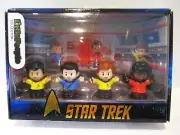 Fisher Price Star Trek Little People Collector NIB Kirk, Spock, Uhura, Sulu