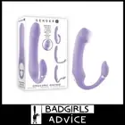 Gender X Orgasmic Orchid - Lilac 19 cm USB Strapless-Strap-On 2 Motors