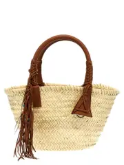 [Alanui] Alanui-Icon Palm Leaf Small Borse A Mano Marrone-Donna OS Multicolor