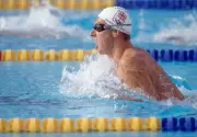 Nick Gillingham of Great Britain enroute to winning the bronze med- Old Photo