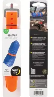 Nite Ize GearPro Utility Strap 24" Secure and Bundle Gear Anywhere UV Resistance